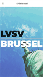 Mobile Screenshot of lvsv-brussel.be