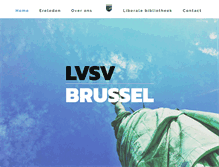 Tablet Screenshot of lvsv-brussel.be